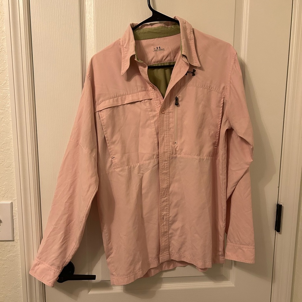 Under Armour LS Shirt - Pink